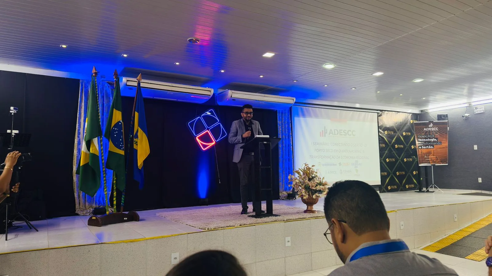 Discurso de abertura do Presidente da ADESCC, André Ricardo
